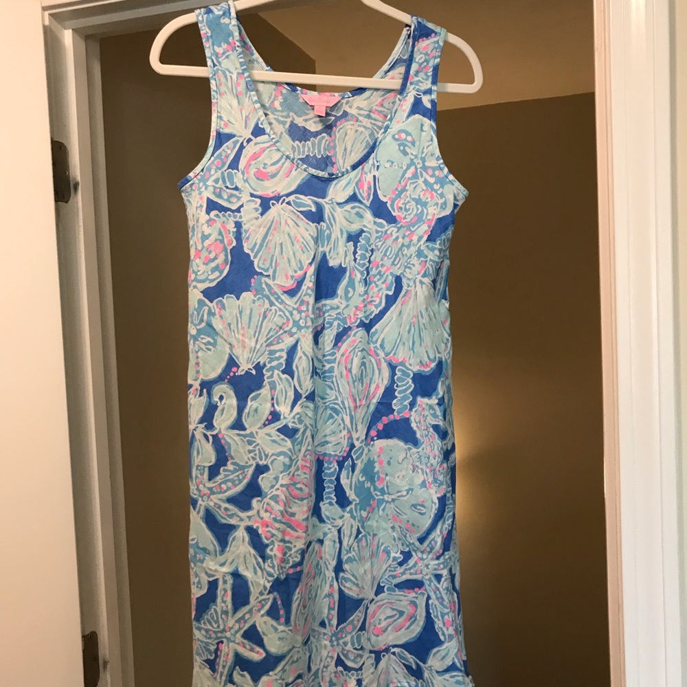 Lilly Pulitzer Linen Dress, sz S